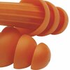 Jackson Safety H20 Reusable Soft TPE Ear Plugs, Flanged Shape, 26 dB, Orange, 4 PK 67221